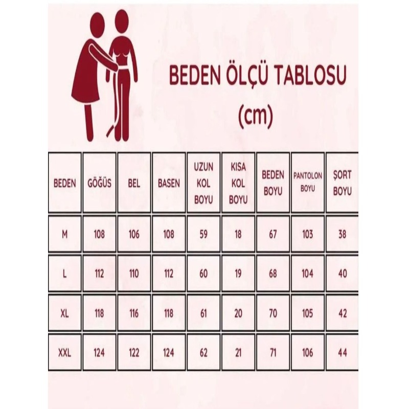 Pamuklu Kısa Kollu Önden Düğmeli Pijama Takımı - Görsel 4