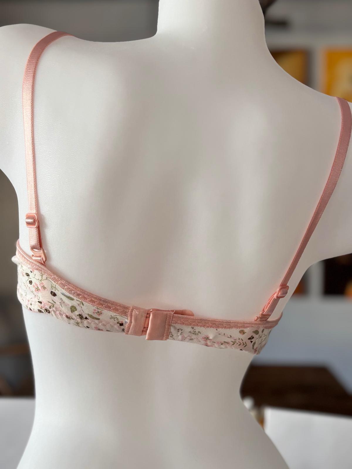 Pastel Bloom – Çiçekli Zarafet Sütyen - Görsel 4